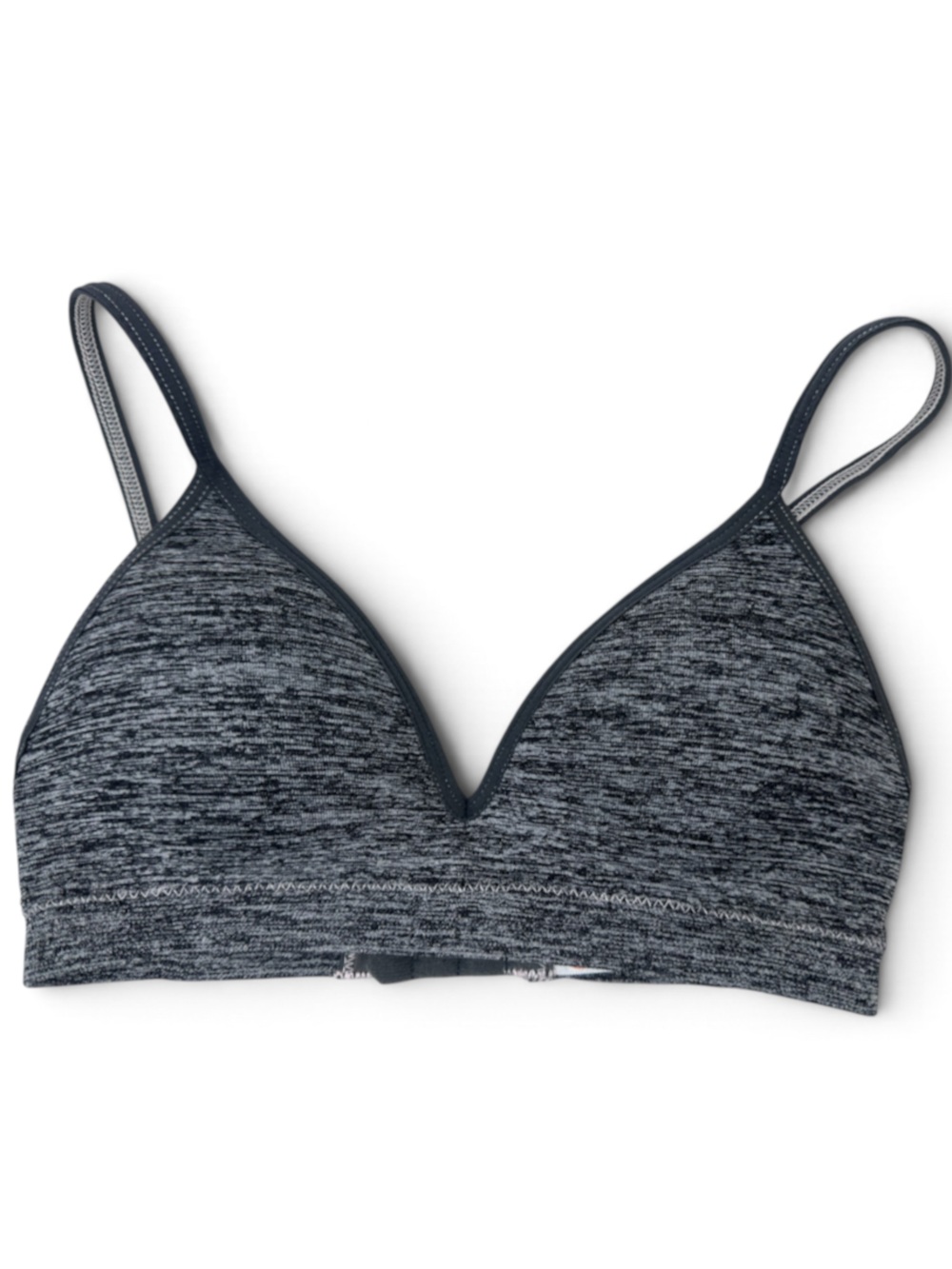 wonder nation Heathered Charcoal Gray Bralette
